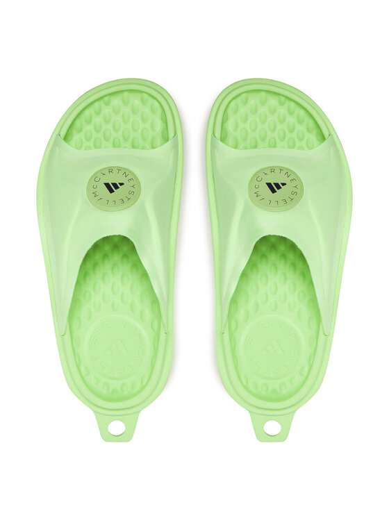 adidas by Stella McCartney adidas by Stella McCartney Klapki Slide JI1217 Zielony jasny