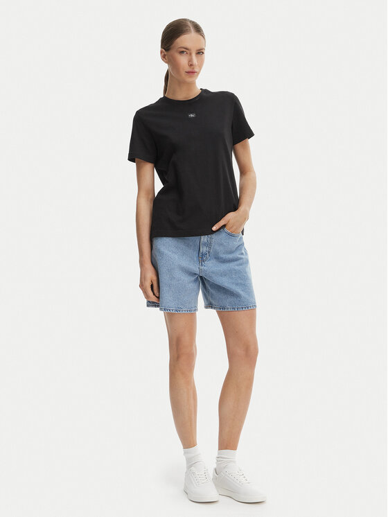 Calvin Klein Jeans Calvin Klein Jeans T-shirt LV047F227G Crna Classic Fit