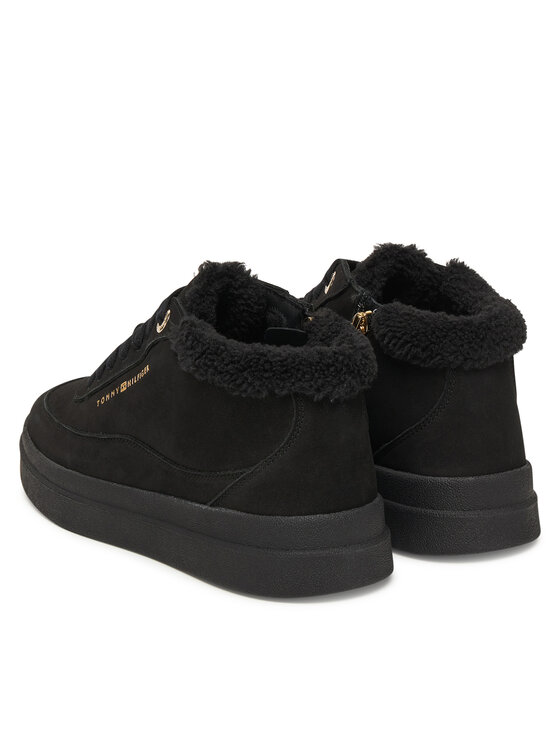 Tommy Hilfiger Tommy Hilfiger Sportcipők Modern Court Sneaker Mc Wl FW0FW09000 Fekete