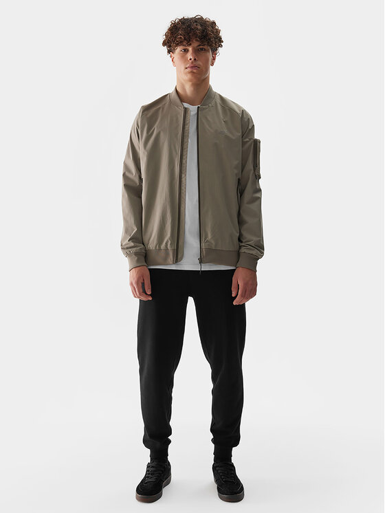 4F 4F Geacă bomber 4FWSS24TJACM151 Bej Regular Fit