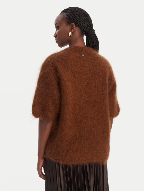 Dixie Dixie Sveter M277Y101A Hnedá Relaxed Fit