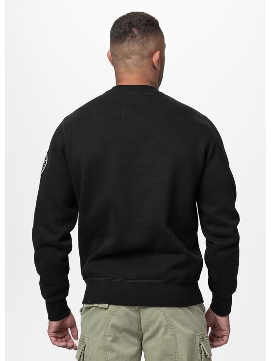 PITBULL PITBULL Bluza NORTON Czarny Regular Fit