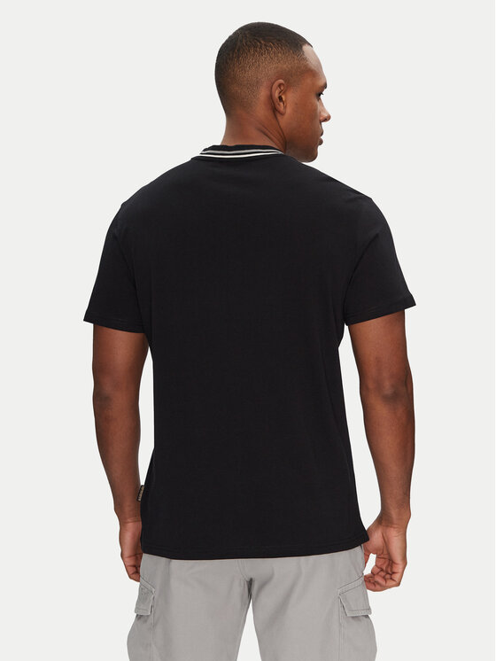 Napapijri Napapijri T-krekls S-Murlo NP0A4IEJ9411 Melns Regular Fit