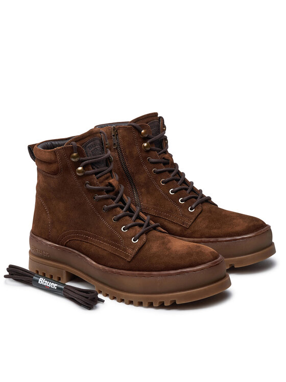 Blauer Blauer Trapper stila apavi F4IUKA01 Brūns