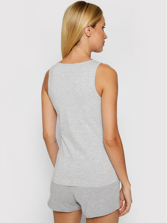 4F 4F Top NOSH4-TSD003 Szary Slim Fit