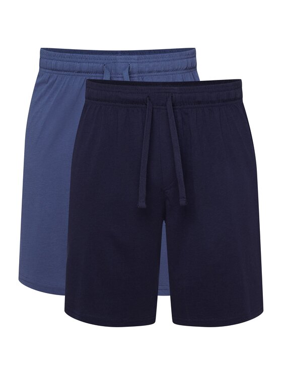 Esotiq Esotiq Piżama 43031 Granatowy Regular Fit