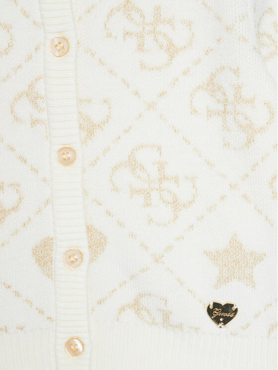 Guess Guess Kardigan K5BR02 Z39N0 Beež Regular Fit