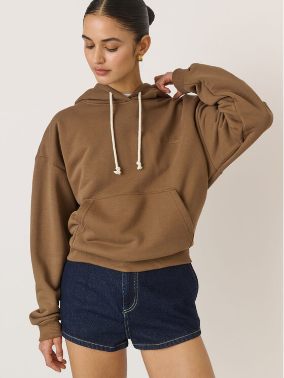 La Mania La Mania Felpa JUNA Marrone Classic Fit