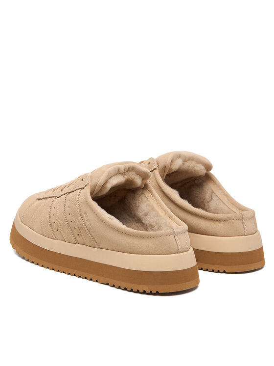adidas Апрески Campus 00s Winter Low JR3732 Бежов