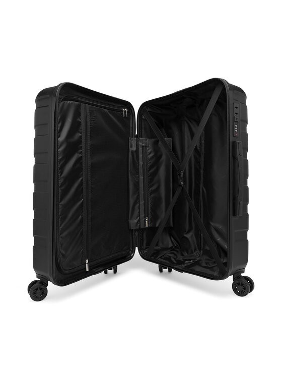 GINO ROSSI GINO ROSSI Μεσαία Βαλίτσα CEO-GIN-M-001-05-BLACK2 Μαύρο