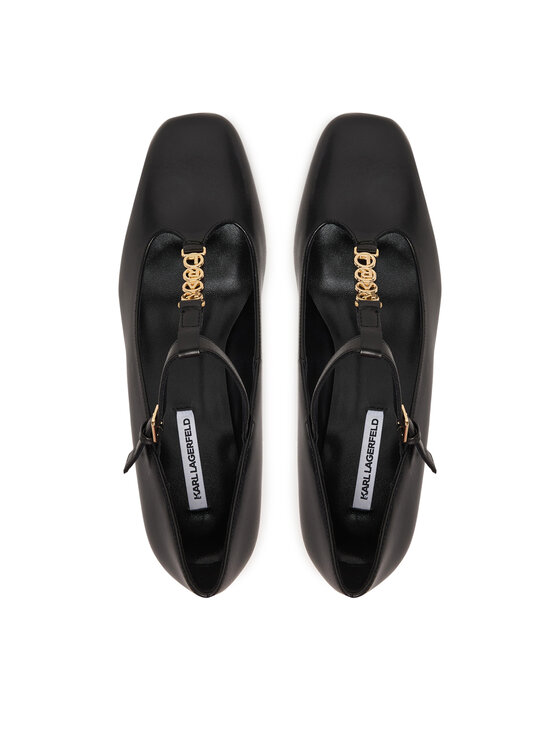 KARL LAGERFELD KARL LAGERFELD Bateliai Beata KL31406 Juoda