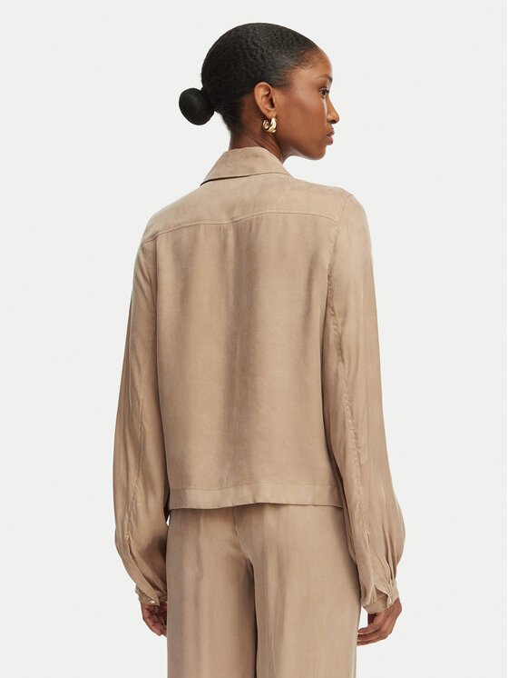 Guess Guess Krekls W6GH22 W1789 Bēšs Regular Fit