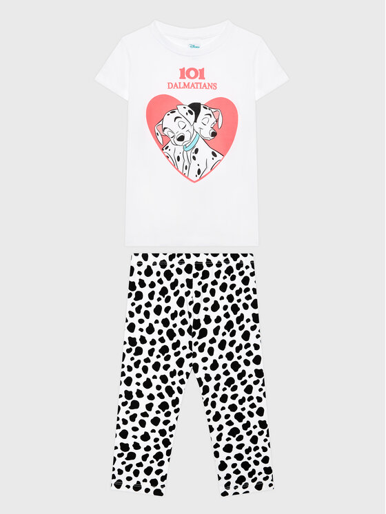 OVS OVS T-krekla un šortu komplekts 1764438 Balts Regular Fit