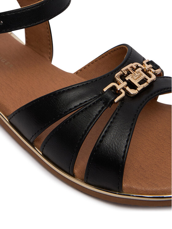 Tommy Hilfiger Tommy Hilfiger Сандали T3A2-34280-0326 M Черен