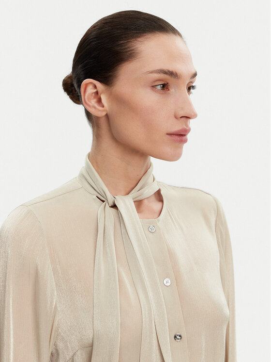 MICHAEL Michael Kors MICHAEL Michael Kors Cămașă MS440I88BB Bej Regular Fit