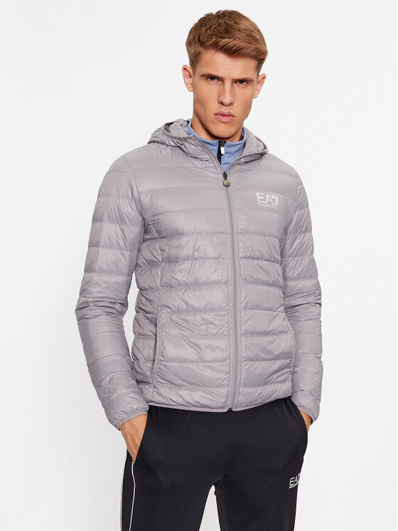 EA7 Emporio Armani EA7 Emporio Armani Daunenjacke 8NPB02 PN29Z 1920 Grau Regular Fit