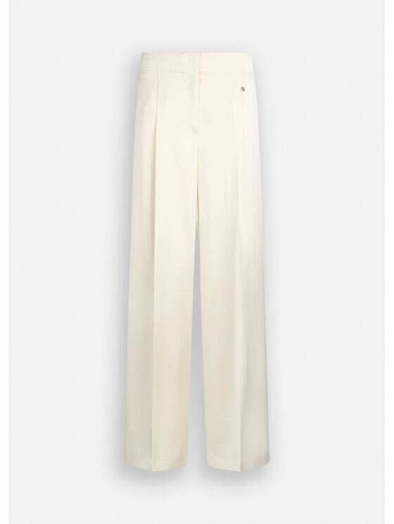 Liu Jo Liu Jo Pantalone da abito CF5096T2956X0726 Bianco Regular Fit