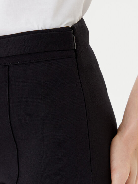Liu Jo Liu Jo Παντελόνι υφασμάτινο MF5143 J9189 Μαύρο Regular Fit