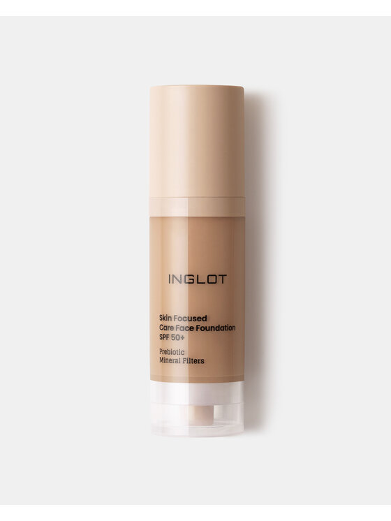 Podkład INGLOT, SPF 50+ Skin Focused Pielęgnacyjny