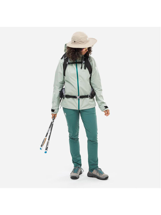 Millet Millet Spodnie outdoor Ubic Stretch Pant W Zielony Regular Fit