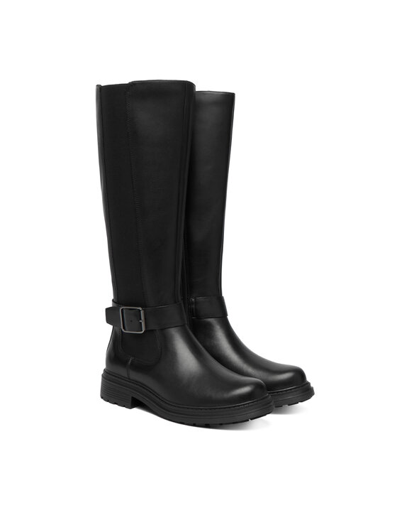 Clarks Clarks Čižmy Orinoco3 Tall 26182899 Čierna