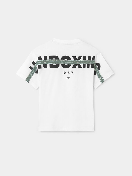 Mayoral Mayoral T-Shirt 6042 Biały Regular Fit