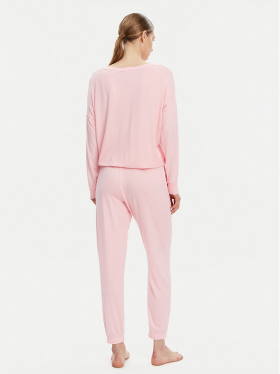 DKNY DKNY Pidžama YI90044 Ružičasta Regular Fit