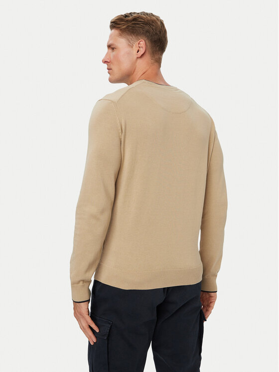 Aeronautica Militare Aeronautica Militare Megztinis 262MA1631UL00506 Smėlio Regular Fit
