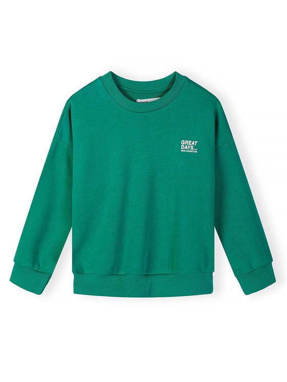 minoti minoti Bluza NOSFLEECE400 Biały Regular Fit