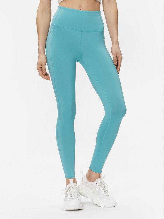 Skechers Leggings GoFlex W03LG30B Zelena Slim Fit