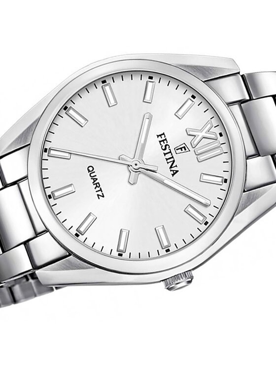Festina Festina Zegarek F20622-1 Srebrny