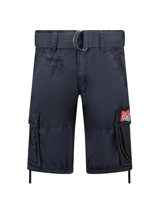 Geographical Norway Geographical Norway Bermudy SX1425H/GNO-Navy Granatowy Regular Fit