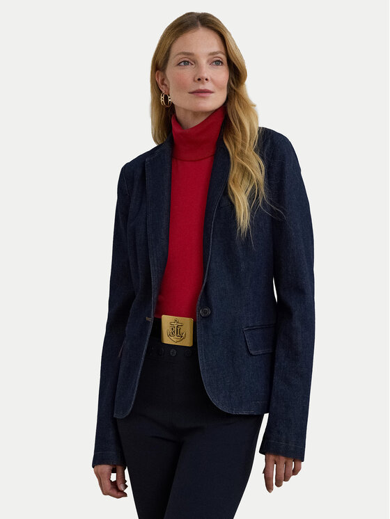 LAUREN RALPH LAUREN LAUREN RALPH LAUREN Zakó 200957636001 Sötétkék Straight Fit