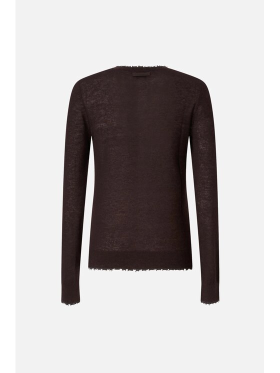 PINKO PINKO Sweter Pamplona Maglia Brązowy Regular Fit