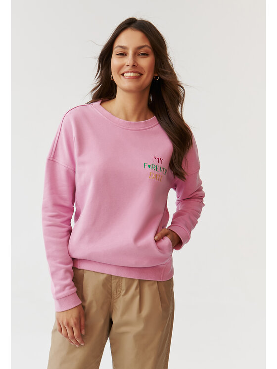 TATUUM TATUUM Bluza GINGER Różowy Oversize