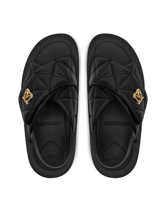 LOVE MOSCHINO LOVE MOSCHINO Sandale JA16044I1MIE0000 Crna