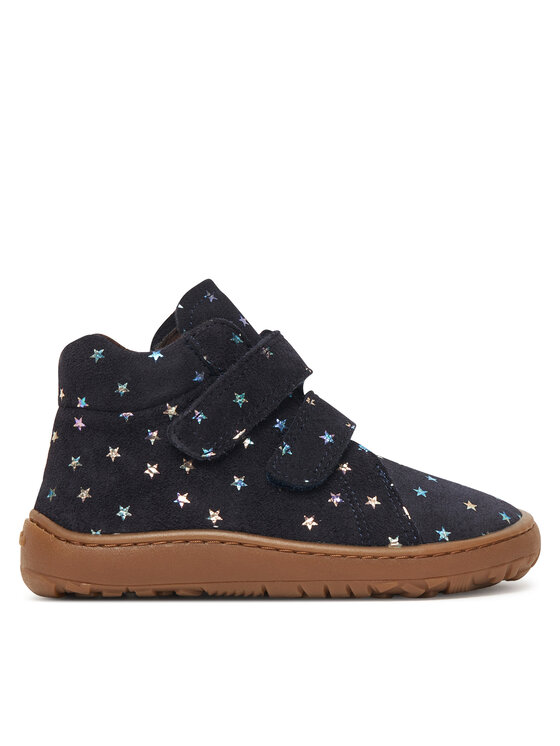 Froddo Froddo Kotníková obuv Barefoot Winter Furry G3110263-13 M Tmavomodrá
