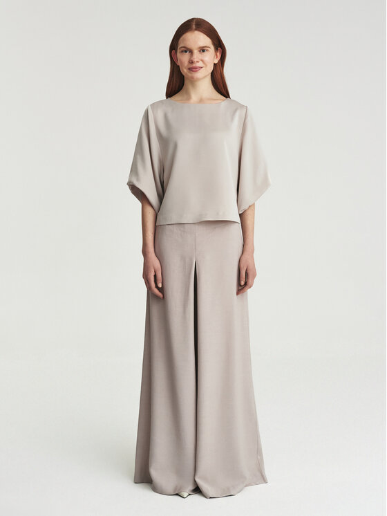 TATUUM TATUUM Bluzka LAMA 1 Szary Loose Fit