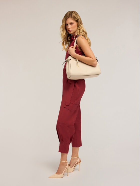 Motivi Motivi Pantaloni di tessuto P065Q004094N036 Bordeaux Regular Fit