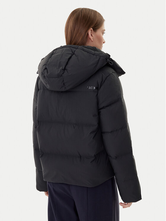 Lacoste Lacoste Pehelykabát BF3262 Fekete Relaxed Fit