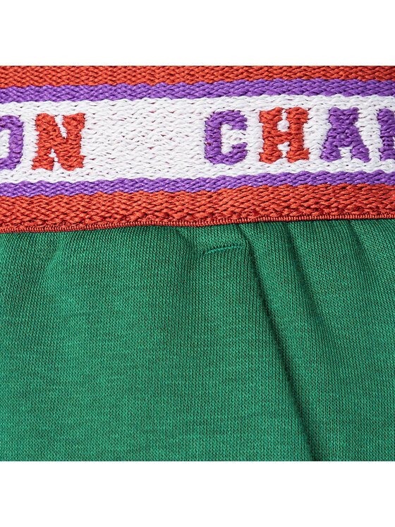 Champion Champion Spodnie dresowe 116634-GS571-AVT_S Zielony Relaxed Fit