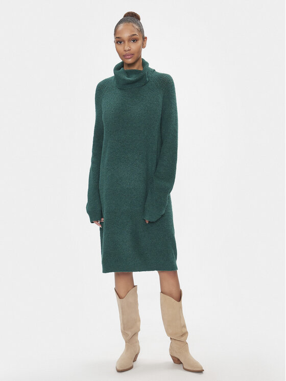 ONLY ONLY Džemper haljina 15306945 Zelena Relaxed Fit