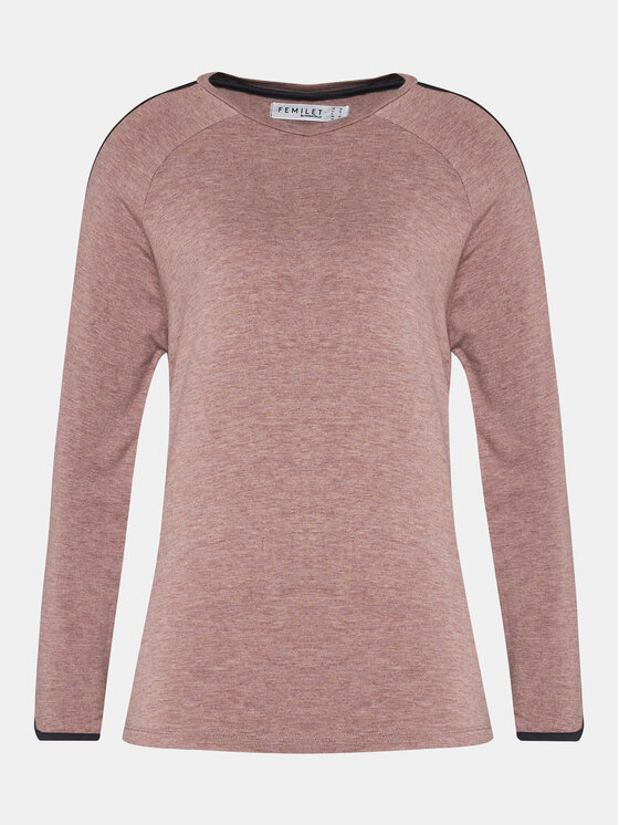 Femilet by Chantelle Maglietta del pigiama Mabel FN8120-02R Rosa Regular Fit, taglia : 42