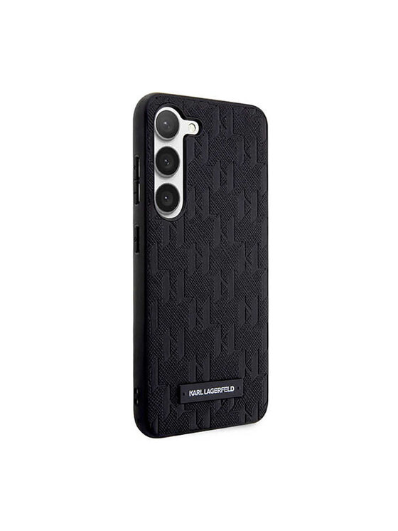 KARL LAGERFELD KARL LAGERFELD Etui na telefon Saffiano Czarny