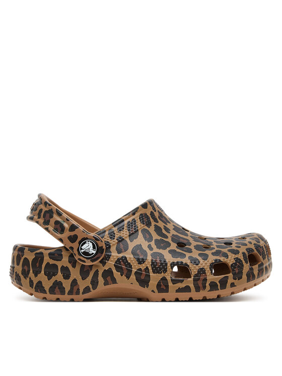 Crocs Klapki Classic Animal Clog 211881 Brązowy