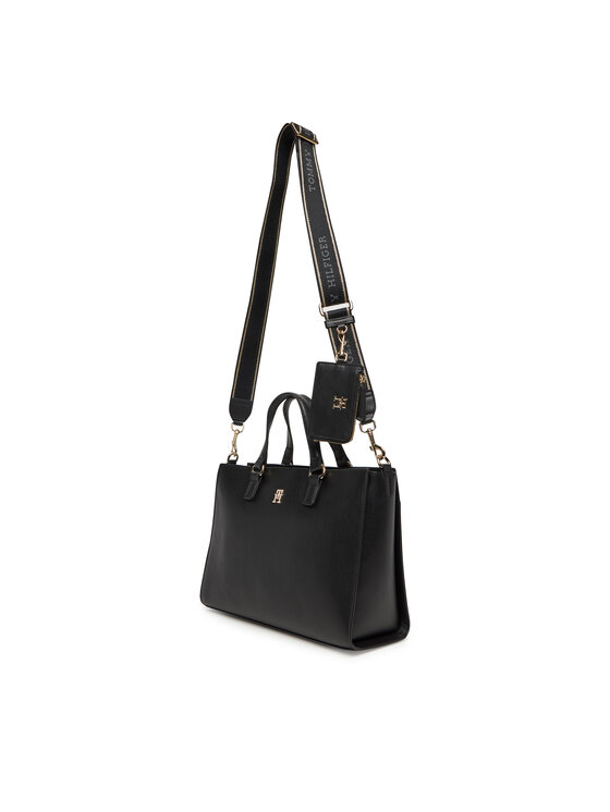 Tommy Hilfiger Tommy Hilfiger Borsetta Th Joy Satchel AW0AW16814 Nero