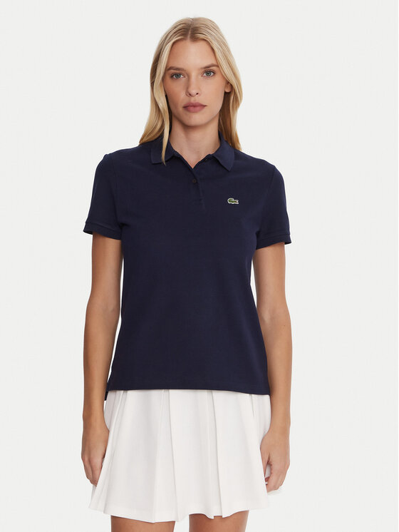 Lacoste Damskie Polo, rozmiar 40, Grantowe, PF7839
