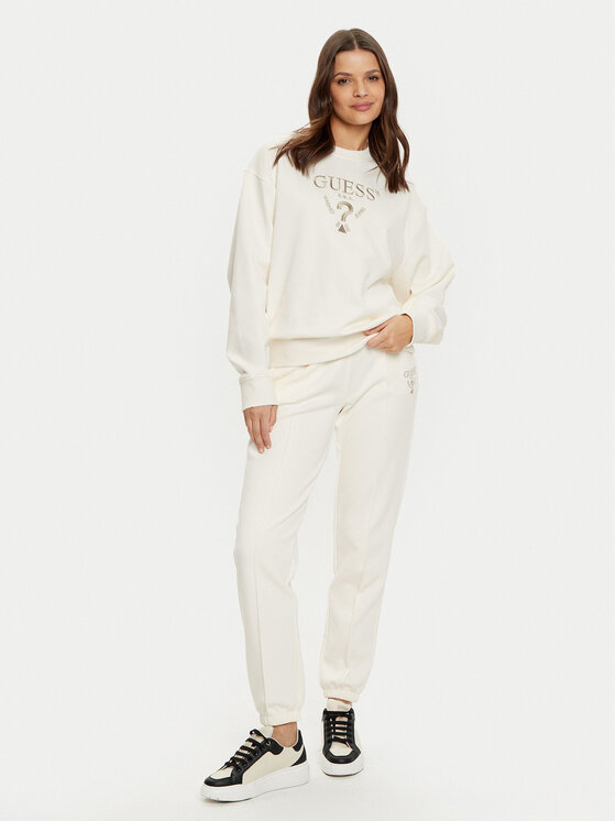 Guess Guess Melegítő alsó V5RB13 KC3D2 Ekru Regular Fit