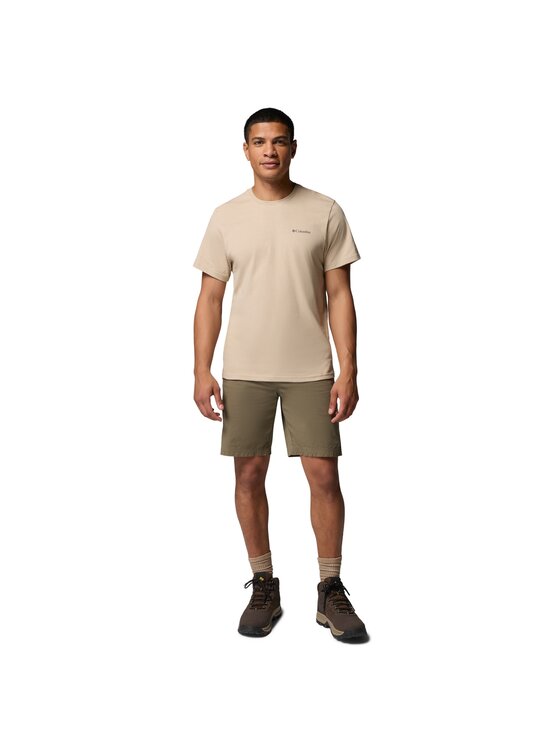Columbia Columbia T-Shirt 215499 Beżowy Regular Fit