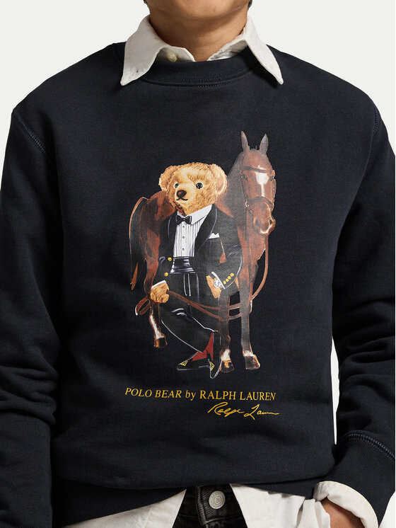 Polo Ralph Lauren Polo Ralph Lauren Majica dugih rukava 323A10261002 Crna Regular Fit